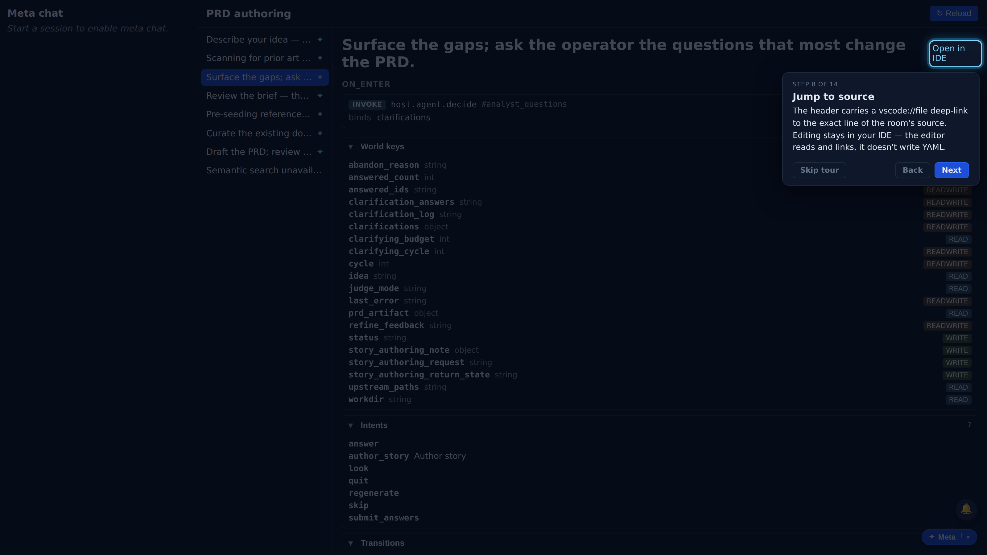 Jump to source — screenshot